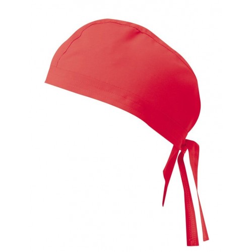 404002.GORRO COCINA ROJO CORAL U