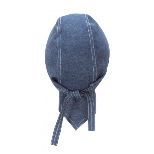 404007.GORRO COCINA DENIM DENIM AZUL OSCURO U