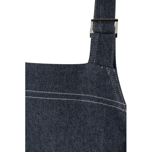 404207.DELANTAL DENIM PETO DENIM AZUL OSCURO U