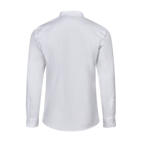 405004S.CAMISA OXFORD ML HOMBRE BLANCO 2XL