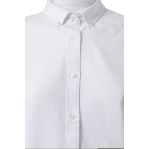 405005S.CAMISA OXFORD ML MUJER BLANCO 2XL