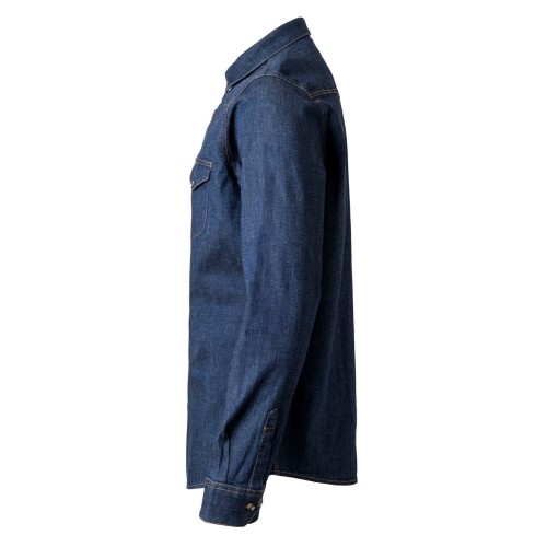 405006S.CAMISA DENIM ML HOMBRE DENIM AZUL 2XL