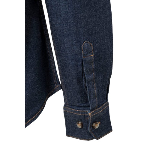 405007S.CAMISA DENIM ML MUJER DENIM AZUL 2XL