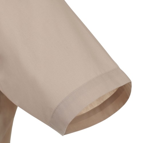 405008.CAMISA MC HOMBRE BEIGE CLARO S