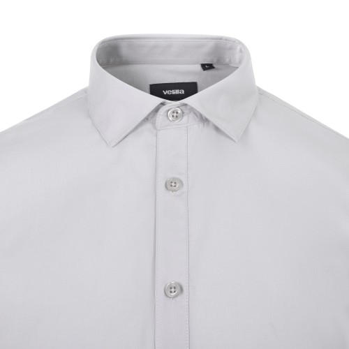 405008.CAMISA MC HOMBRE GRIS HIELO S