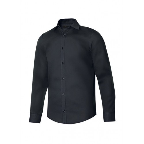 405009.CAMISA ML HOMBRE NEGRO XL