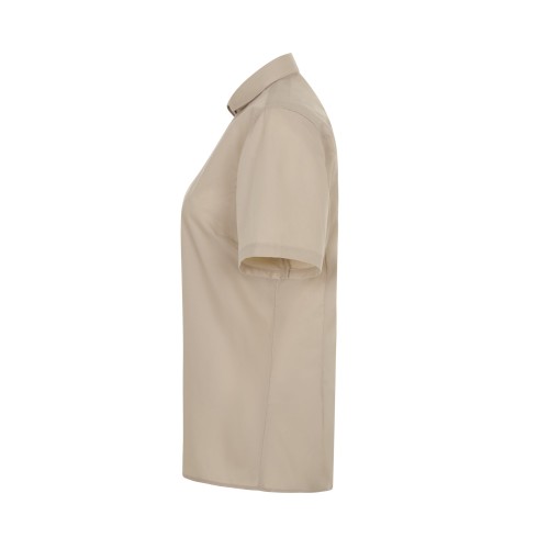 405010.CAMISA MC MUJER BEIGE CLARO XS