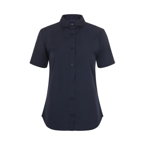 405010.CAMISA MC MUJER AZUL NAVY XS