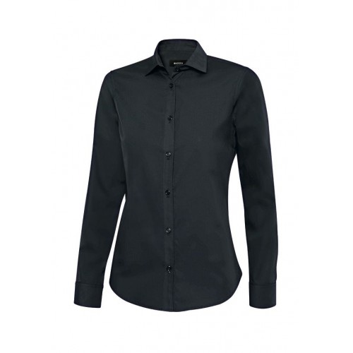 405011.CAMISA ML MUJER NEGRO 2XL