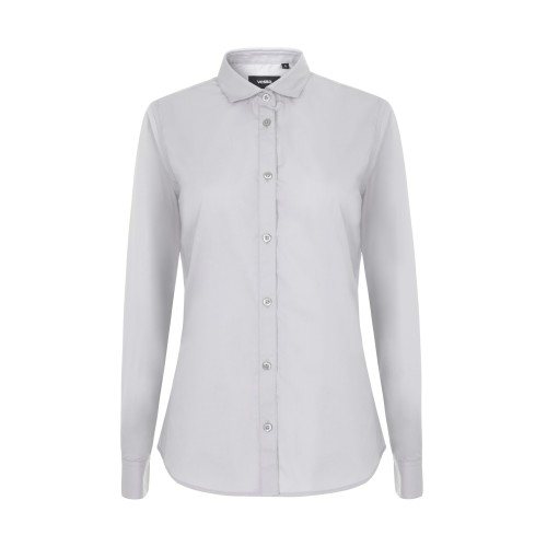 405011.CAMISA ML MUJER GRIS HIELO XS