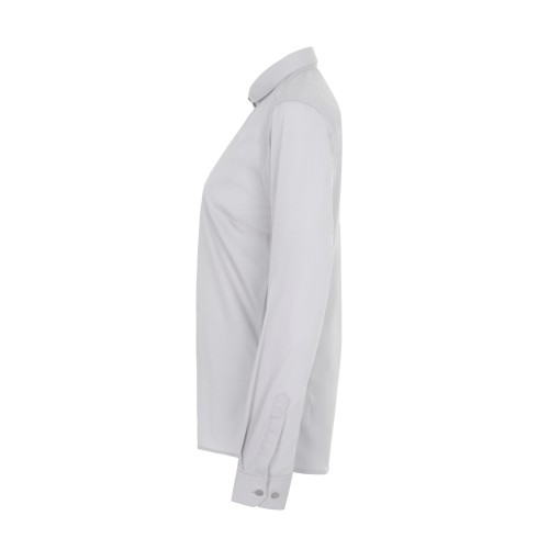 405011.CAMISA ML MUJER GRIS HIELO XS