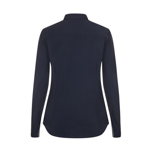 405011.CAMISA ML MUJER AZUL NAVY XS