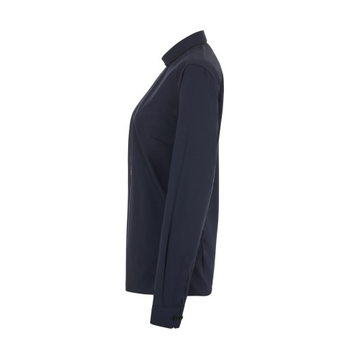 405011.CAMISA ML MUJER AZUL NAVY XS