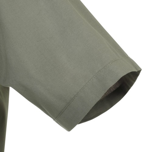 405012S.CAMISA STRETCH MC HOMBRE VERDE OLIVA CLARO S