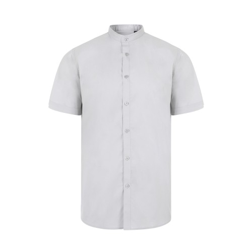 405012S.CAMISA STRETCH MC HOMBRE GRIS HIELO S