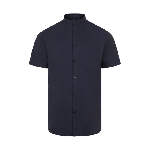 405012S.CAMISA STRETCH MC HOMBRE AZUL NAVY S