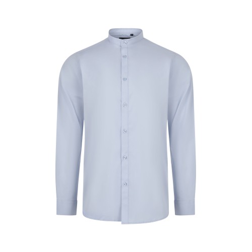 405013S.CAMISA STRETCH ML HOMBRE CELESTE S