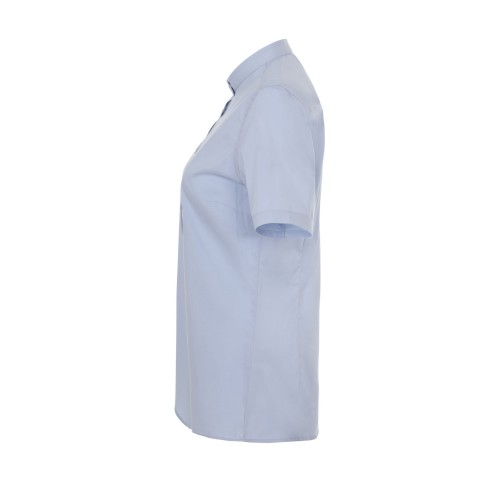 405014S.CAMISA STRETCH MC MUJER CELESTE XS