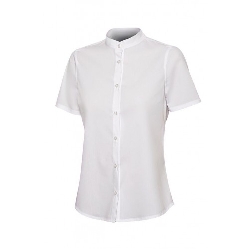 405014S.CAMISA STRETCH MC MUJER BLANCO 2XL