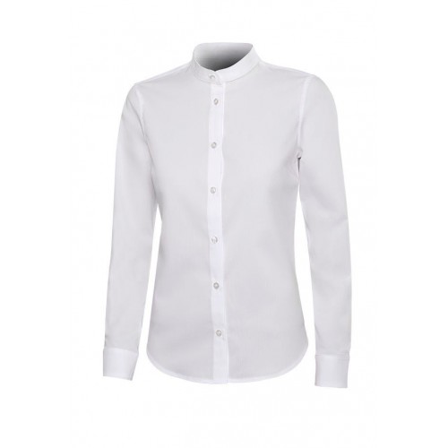 405015S.CAMISA STRETCH ML MUJER BLANCO S