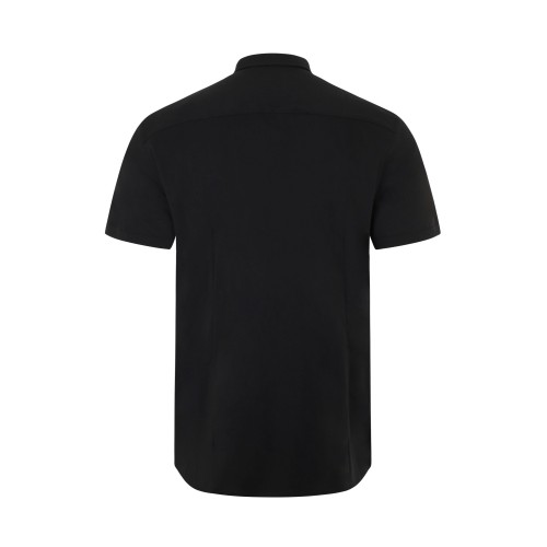 405016S.CAMISA STRETCH MC HOMBRE NEGRO S