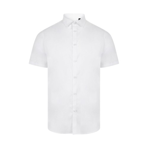 405016S.CAMISA STRETCH MC HOMBRE BLANCO S