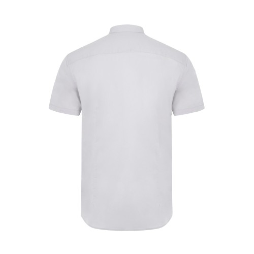 405016S.CAMISA STRETCH MC HOMBRE GRIS HIELO S