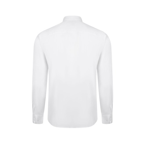405017S.CAMISA STRETCH ML HOMBRE BLANCO S