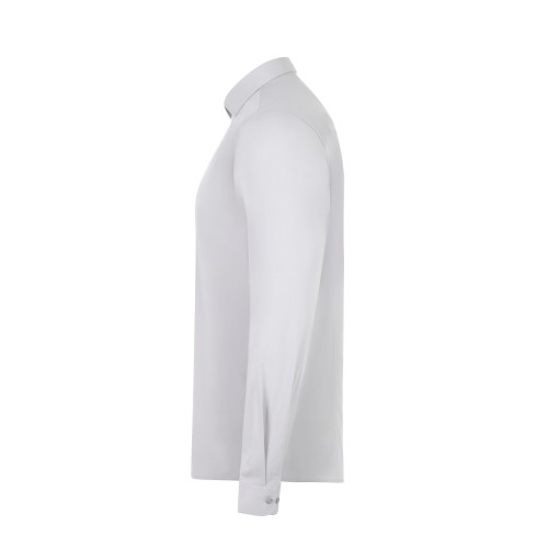 405017S.CAMISA STRETCH ML HOMBRE GRIS HIELO S