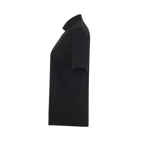 405018S.CAMISA STRETCH MC MUJER NEGRO XS