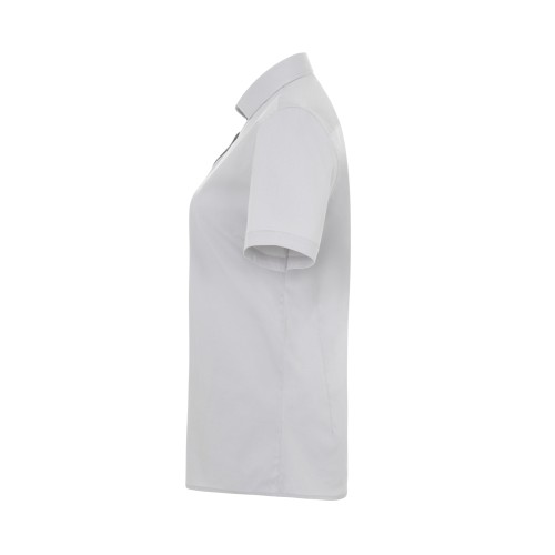 405018S.CAMISA STRETCH MC MUJER GRIS HIELO XS