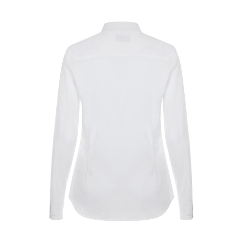 405019S.CAMISA STRETCH ML MUJER BLANCO XS