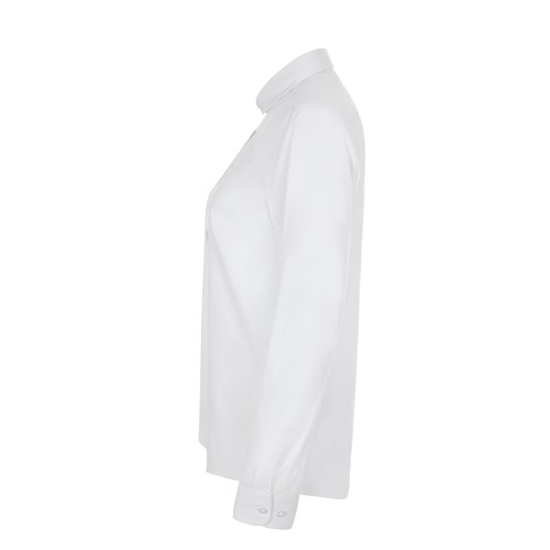 405019S.CAMISA STRETCH ML MUJER BLANCO XS