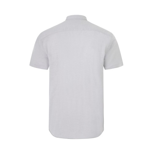 405024S.CAMISA OXFORD MC HOMBRE GRIS HIELO S