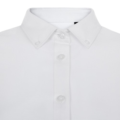 405025S.CAMISA OXFORD MC MUJER BLANCO XS