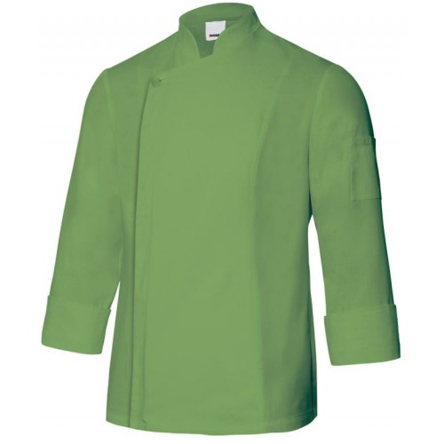 405202TC.CHAQUETA COCINA ML HOMBRE VERDE LIMA 50