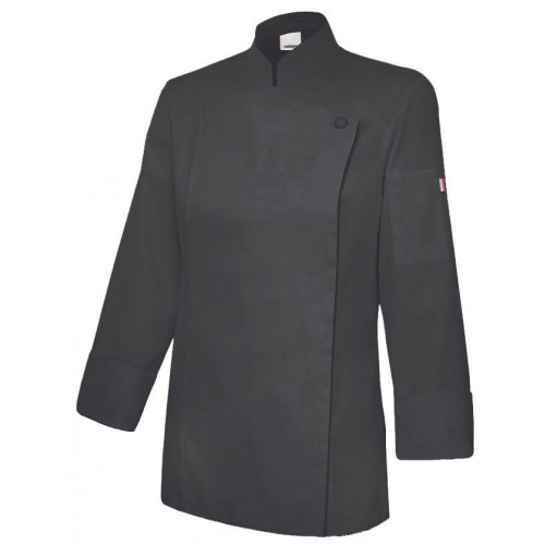 405203TC.CHAQUETA COCINA ML MUJER NEGRO 38