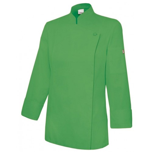 405203TC.CHAQUETA COCINA ML MUJER VERDE LIMA 42