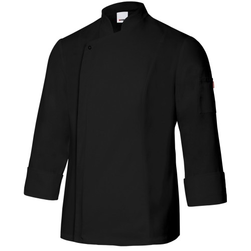 405204.CHAQUETA COCINA ML NEGRO 50