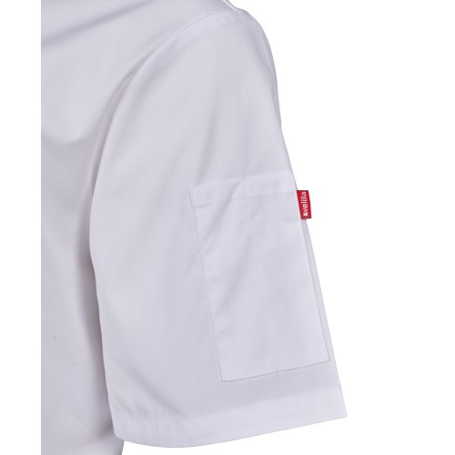 405205.CHAQUETA COCINA MC BLANCO 44