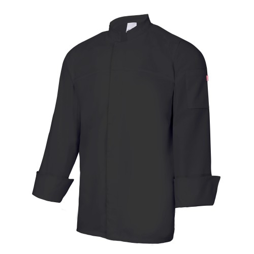 405208.CHAQUETA COCINA ML NEGRO 50