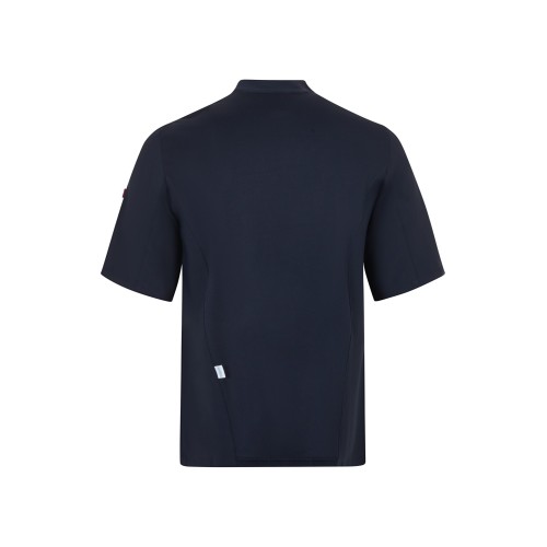 405209.CHAQUETA COCINA MICROFIBRA MC AZUL NAVY XS