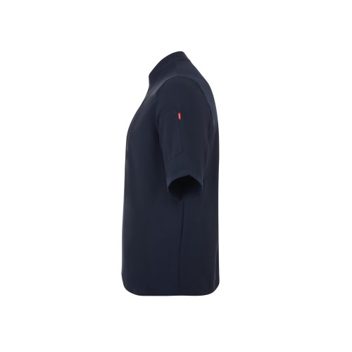 405209.CHAQUETA COCINA MICROFIBRA MC AZUL NAVY XS
