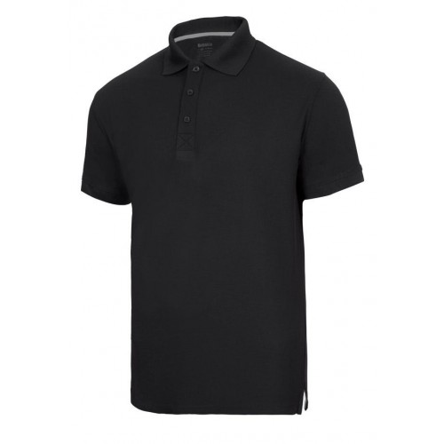 405504.POLO 100% POLIÉSTER MC HOMBRE NEGRO L