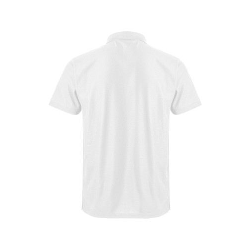 405504.POLO 100% POLIÉSTER MC HOMBRE BLANCO 2XL