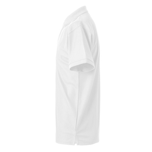 405504.POLO 100% POLIÉSTER MC HOMBRE BLANCO 2XL