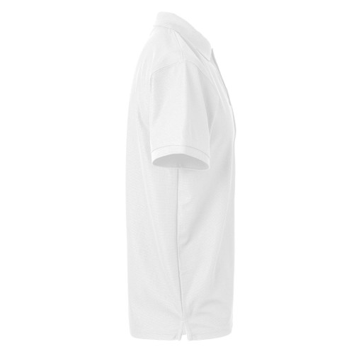 405504.POLO 100% POLIÉSTER MC HOMBRE BLANCO 2XL