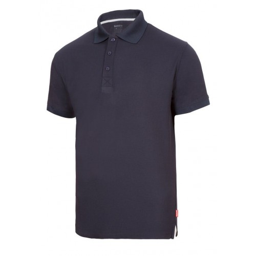 405504.POLO 100% POLIÉSTER MC HOMBRE AZUL NAVY 2XL