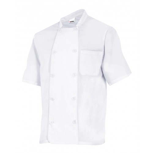 432.CHAQUETA COCINA MC BLANCO 46