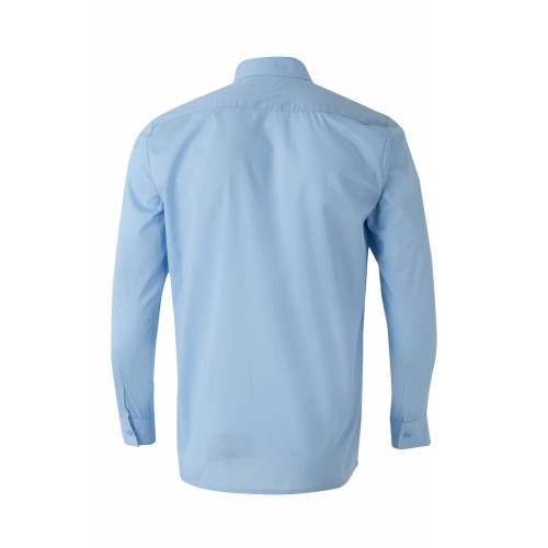 520.CAMISA ML CELESTE 2XL